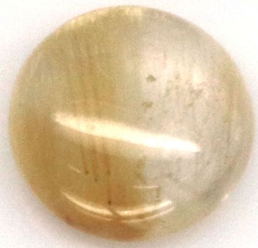 Bra Pris Mycket Fin Intressant Rutil Kvarts 2,59 carat Rund Cabochon Slipning Bra Kvalitet & Form från Afrika Köp Nu!