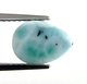Bra Pris Sällsynt Mycket Vackert Blå Larimar 2,49 carat Dropp Cabochon Slipning Mycket Bra Kvalitet & Färg från Dominikanska Republiken Köp Nu!