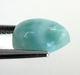 Bra Pris Sällsynt Mycket Vackert Blå Larimar 2,54 carat Dropp Cabochon Slipning Mycket Bra Kvalitet & Färg från Dominikanska Republiken Köp Nu!