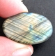 Bra Pris Mycket Fin Kvalitet Regnbågs Lystrande Labradorit 41,11 carat Oval Cabochon Slipning Suverän Lyster & Färgspel från Madagaskar köp Nu!