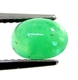 Bra Pris Mycket Fin Grön Krysopras 1,12 carat Oval Cabochon Slipning Bra Kvalite & Jämn Färg från Afrika Köp Nu!