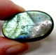 Bra Pris Mycket Fin Kvalitet Regnbågs Lystrande Labradorit 64,60 carat Oval Cabochon Slipning Suverän Lyster & Färgspel från Madagaskar köp Nu!