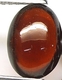 Bra Pris Sällsynt Brunaktigt Orange Röd Spessartit Granat 2,24 carat Oval Cabochon Slipning Bra Lyster från Afrika Köp Nu!