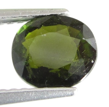 Bra Pris Mycket Fin Djup Grön Turmalin 1,29 carat Oval Slipning med Fin Lyster & Kvalitet från Nigeria Köp Nu!