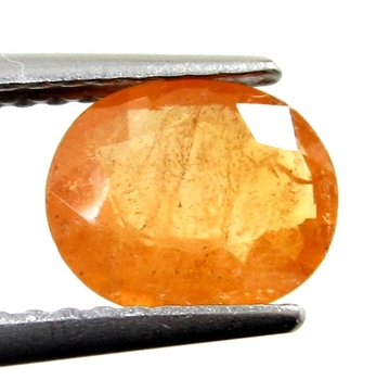 Bra Pris Sällsynt Mycket Vacker Fanta Orange Spessartit Granat 1,35 carat Oval Fasett Slipning Bra Lyster & Kvalitet från Afrika Köp Nu!