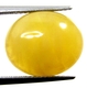 Bra Pris Mycket Vacker Orange Gul Agat 5,88 carat Oval Cabochon Slipning Väldigt Fin Färg & Kvalitet från Botswana Afrika Köp Nu!