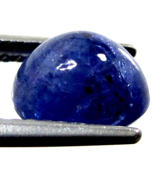 Bra Pris Sällsynt Mycket Vacker Violett Blå Tanzanit 2,27 carat Oval Cabochon Slipning Fin Kvalitet & Färg från Tanzania Köp Nu!