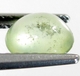 Bra Pris Mycket Fin Färg Äppelgrön Prehnit 0,96 carat Oval Cabochon Slipning Helt Transparent & Topp Kvalitet från Madagaskar Köp Nu!