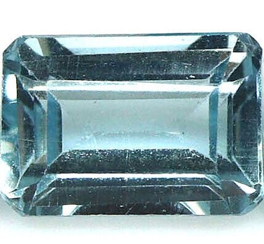 Bra Pris Mycket Vacker Himmelsblå Topas 1,47 carat Oktagon Slipning Topp Lyster & Kvalitet från Brasilien Köp Nu!