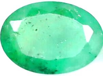 Bra Pris Mycket Fint Grön Zambisk Smaragd 0,81 carat Oval Fasett Slipning Prisvärd Enkel Kvalitet Köp Nu!