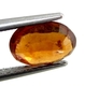 Billigt Pris Rödaktigt Orange Hessonit Granat 1,62 carat Oval Slipning Härlig Färg från Afrika Köp Nu!