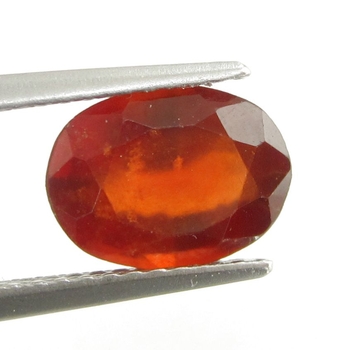 Billigt Pris Rödaktigt Orange Hessonit Granat 2,03 carat Oval Slipning Härlig Färg från Afrika Köp Nu!