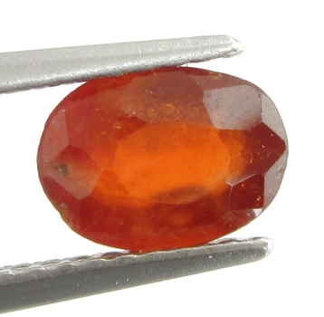 Billigt Pris Rödaktigt Orange Hessonit Granat 1,11 carat Oval Slipning Härlig Färg från Afrika Köp Nu!