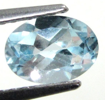 Bra Pris Mycket Vacker Himmelsblå Topas 1,06 carat Oval Slipning Topp Lyster & Kvalitet från Brasilien Köp Nu!