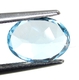 Bra Pris Mycket Vacker Himmelsblå Topas 1,63 carat Oval Slipning Topp Lyster & Kvalitet från Brasilien Köp Nu!