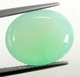 Bra Pris Mycket Fin Grön Krysopras 6,97 carat Oval Cabochon Slipning Bra Kvalite & Jämn Färg från Afrika Köp Nu!