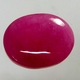 Bra Pris Mycket Fin Kvalitet Behandlad Rödrosa Rubin 8,78 carat Oval Slipad Cabochon från Madagaskar Köp Nu!