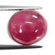 Bra Pris Mycket Fin Kvalitet Behandlad Rödrosa Rubin 7,66 carat Oval Slipad Cabochon från Madagaskar Köp Nu!