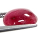 Good Price Very Nice Quality Treated Redpink Ruby 5,90 carat Oval Cut Cabochon From Madagascar Purchase Now!