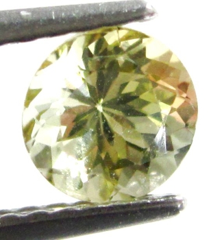 Bra Pris Mycket Sällsynt Topp Intensiv Gul Zoisit 0,68 carat Rund Slipad Mycket Bra Lyster & Kvalitet från Tanzania Köp Nu!