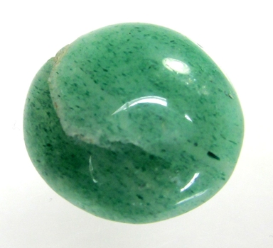 Bra Pris Mycket Fin Grön Aventurin 15,91 carat Semi-Rund Cabochon Slipning Intressant Matrial från Afrika Köp Nu!