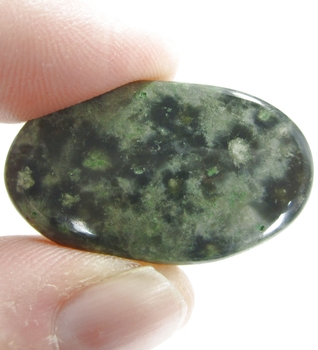 Bra Pris Vacker Mönstrad Kabamba Jaspis 28,46 carat Oval Cabochon Slipad Mycket Bra Kvalitet & Färg från Madagaskar Köp Nu!