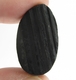 Bra Pris Mycket Fin Schörl (Svart Turmalin) 52,58 carat Oval Naturlig Ovansida Utskuren & Grov polerad Jämn Svart Färg från Brasilien Köp Nu!