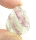 Bra Pris Fin Flerfärgad Randig Flourit 44,78 carat Dropp Cabochon Slipning Bra Kvalitet & Färg från Indien Köp Nu!