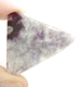 Bra Pris Mycket Fin Flerfärgad Flourit 61,14 carat Triangel Cabochon Slipning Bra Kvalitet & Färg från Indien Köp Nu!