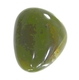 Bra Pris Mycket Fin Polerad Trumlad Gulaktigt Grön Serpentin 14-16 gram Bra Kvalitet & Färg Mönster från Afrika Köp Nu!
