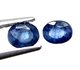 Bra Pris Parti 2 st Blå Safir 0,70 carat Oval Slipning Bra Billigare Kvalitet från Madagaskar Köp Nu!