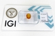 Bra Pris Certifierad Mycket sällsynt Gulaktigt Orange Klinohumit 1,44 carat Oval Slipad Finaste Kvalitet från Tajikistan Köp Nu!