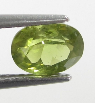 Bra Pris Mycket Fin Topp Grön Peridot 0,92 carat Oval Slipad Mycket Fin Lyster & Kvalitet från Pakistan Köp Nu!