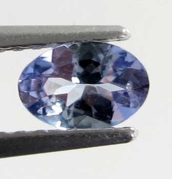 Bra Pris Mycket Sällsynt Vacker Violett Blå Tanzanit 0,41 carat Oval Slipad Mycket Bra Lyster & Kvalitet från Tanzania Köp Nu!
