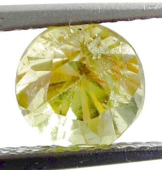 Bra Pris Bra kvalitet Guld Gul Krysoberyll 1,95 carat Rund Slipning Fin Lyster & Färg från Afrika Köp Nu!