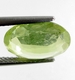 Bra Pris Mycket Bra kvalitet Neon Gulgrön Krysoberyll 5,00 carat Oval Slipning Super Fin Lyster & Färg från Afrika Köp Nu!