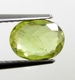 Bra Pris Mycket Vacker Neon Gulgrön Sphene (Titianit) 1,28 carat Oval Slipad Mycket Fin Kvalitet & Lyster från Madagaskar Köp Nu!