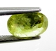 Bra Pris Mycket Vacker Neon Gulgrön Sphene (Titianit) 1,58 carat Oval Slipad Mycket Fin Kvalitet & Lyster från Madagaskar Köp Nu!