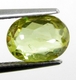 Bra Pris Mycket Vacker Neon Gulgrön Sphene (Titianit) 1,54 carat Oval Slipad Mycket Fin Kvalitet & Lyster från Madagaskar Köp Nu!