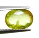 Bra Pris Mycket Vacker Neon Gulgrön Sphene (Titianit) 1,36 carat Oval Slipad Mycket Fin Kvalitet & Lyster från Madagaskar Köp Nu!