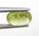 Bra Pris Mycket Vacker Neon Gulgrön Sphene (Titianit) 1,36 carat Oval Slipad Mycket Fin Kvalitet & Lyster från Madagaskar Köp Nu!
