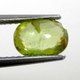 Bra Pris Mycket Vacker Neon Gulgrön Sphene (Titianit) 1,36 carat Oval Slipad Mycket Fin Kvalitet & Lyster från Madagaskar Köp Nu!