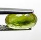 Bra Pris Mycket Vacker Neon Gulgrön Sphene (Titianit) 1,42 carat Oval Slipad Mycket Fin Kvalitet & Lyster från Madagaskar Köp Nu!