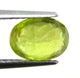 Bra Pris Mycket Vacker Neon Gulgrön Sphene (Titianit) 1,33 carat Oval Slipad Mycket Fin Kvalitet & Lyster från Madagaskar Köp Nu!