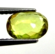 Bra Pris Mycket Vacker Neon Gulgrön Sphene (Titianit) 1,28 carat Oval Slipad Mycket Fin Kvalitet & Lyster från Madagaskar Köp Nu!