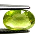 Bra Pris Mycket Vacker Neon Gulgrön Sphene (Titianit) 1,42 carat Oval Slipad Mycket Fin Kvalitet & Lyster från Madagaskar Köp Nu!