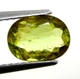 Bra Pris Mycket Vacker Neon Gulgrön Sphene (Titianit) 1,14 carat Oval Slipad Mycket Fin Kvalitet & Lyster från Madagaskar Köp Nu!