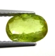 Bra Pris Mycket Vacker Neon Gulgrön Sphene (Titianit) 1,30 carat Oval Slipad Mycket Fin Kvalitet & Lyster från Madagaskar Köp Nu!