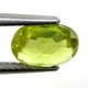 Bra Pris Mycket Vacker Neon Gulgrön Sphene (Titianit) 1,30 carat Oval Slipad Mycket Fin Kvalitet & Lyster från Madagaskar Köp Nu!