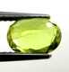 Bra Pris Mycket Vacker Neon Gulgrön Sphene (Titianit) 1,30 carat Oval Slipad Mycket Fin Kvalitet & Lyster från Madagaskar Köp Nu!